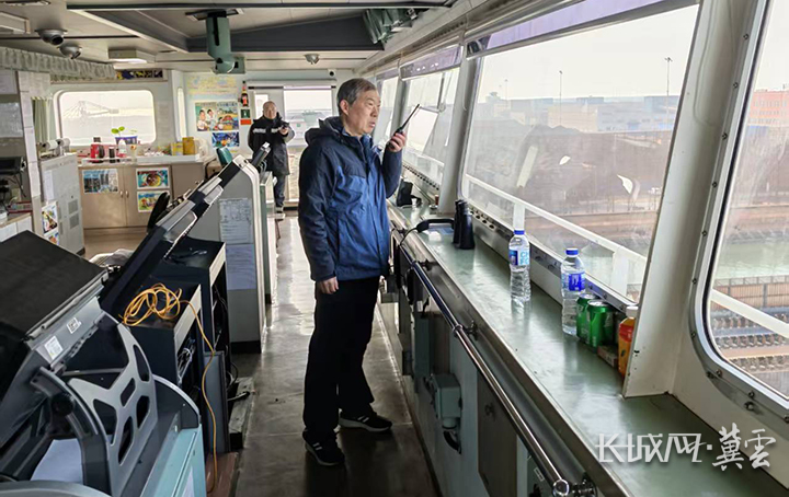 新春走基层丨我在海上干代驾