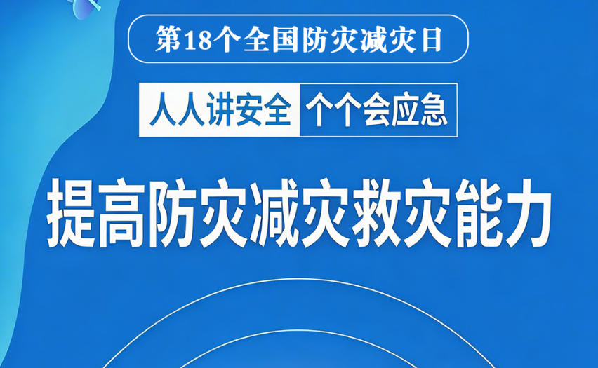 第18个全国防灾减灾日 |一组AI海报带你解锁全民应急守护