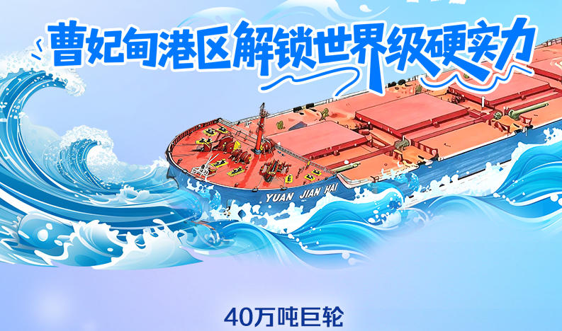 长图｜拿捏海上“巨无霸”，曹妃甸港区解锁世界级硬实力