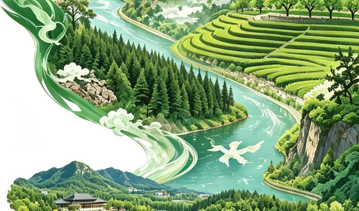 第36个全国土地日｜AI系列海报《土地的颜色》